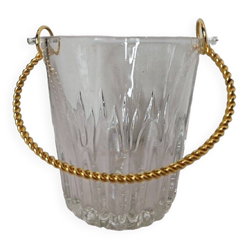 crystal ice bucket