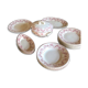 4 ASSIETTES CREUSES TERRE DE FER ROUGE