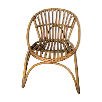 Children's rattan chair