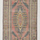 4x8 Pale Red Oriental Vintage Rug, 132x260Cm