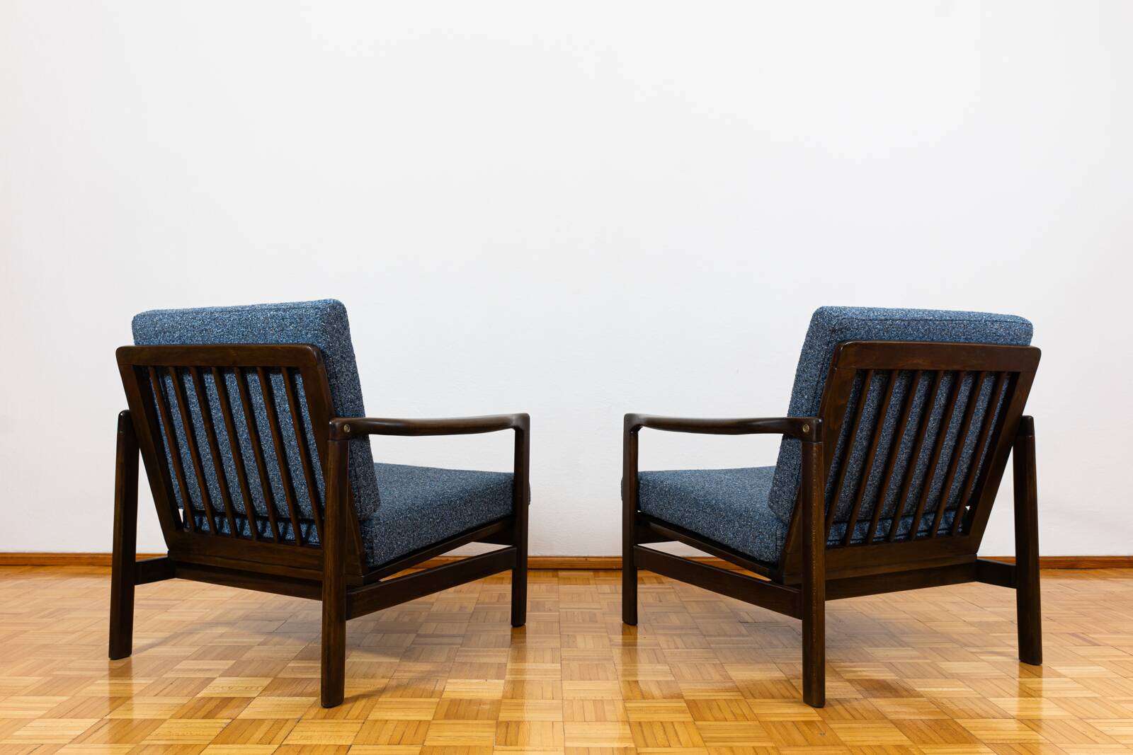 Mid Century Armchairs By Zenon Bączyk, 1960's, Set Of 2