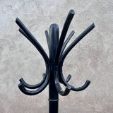 Porte manteau perroquet noir vintage