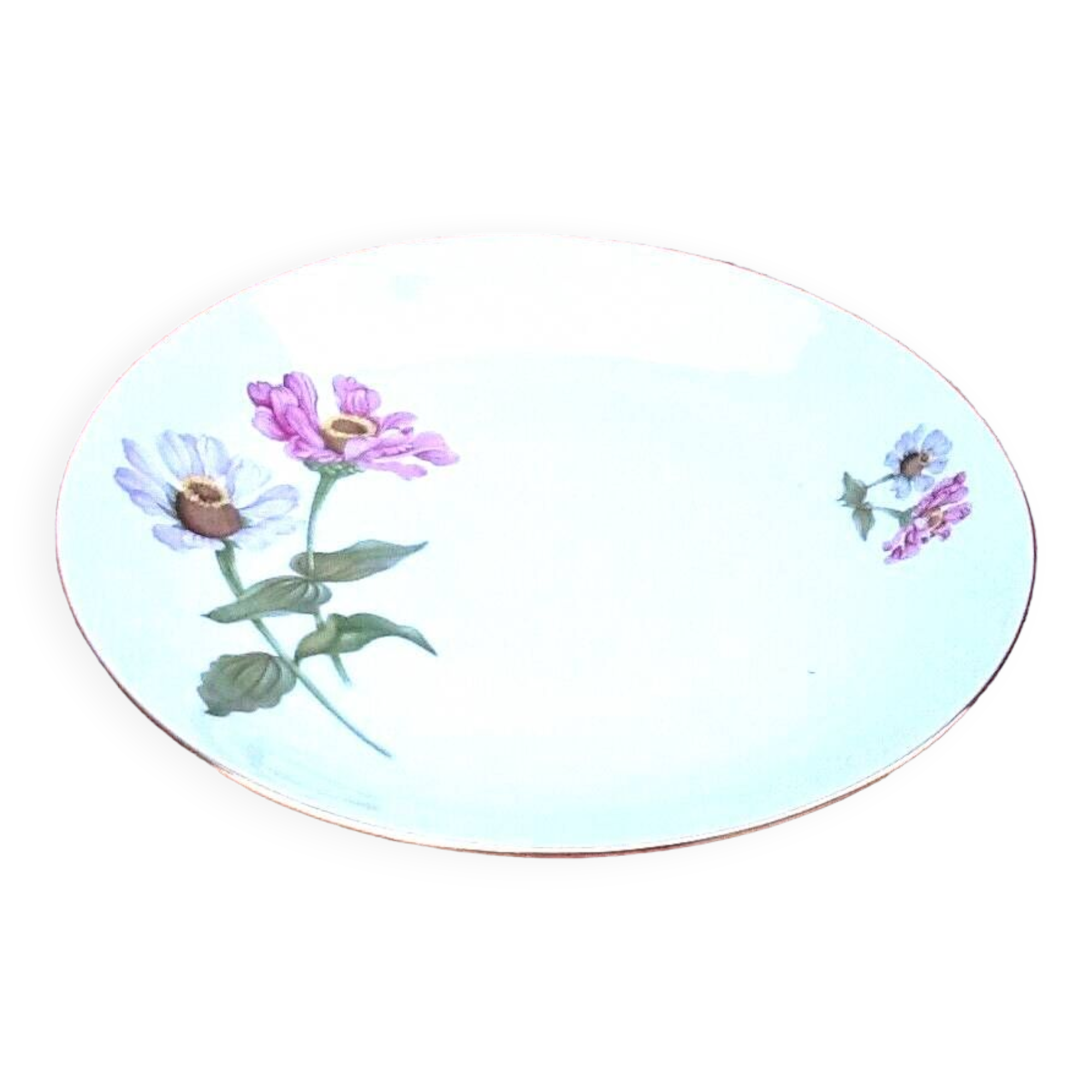 Deep serving dish Fine Bohemian porcelain