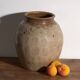 Ancient Chinese glazed stoneware vase – China, circa 1900
