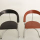 Canasta chair in Italian leather by Arrben, 197 years