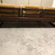 Salon 3 pieces Scandinavian "sleigh" vintage corduroy original 1960