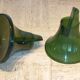 Pair of TamTam krystal khaki stools by Henry Massonet