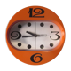 Vintage wall clock star