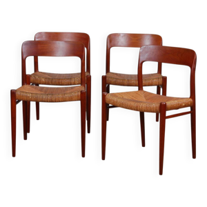 suite de 4 chaises par