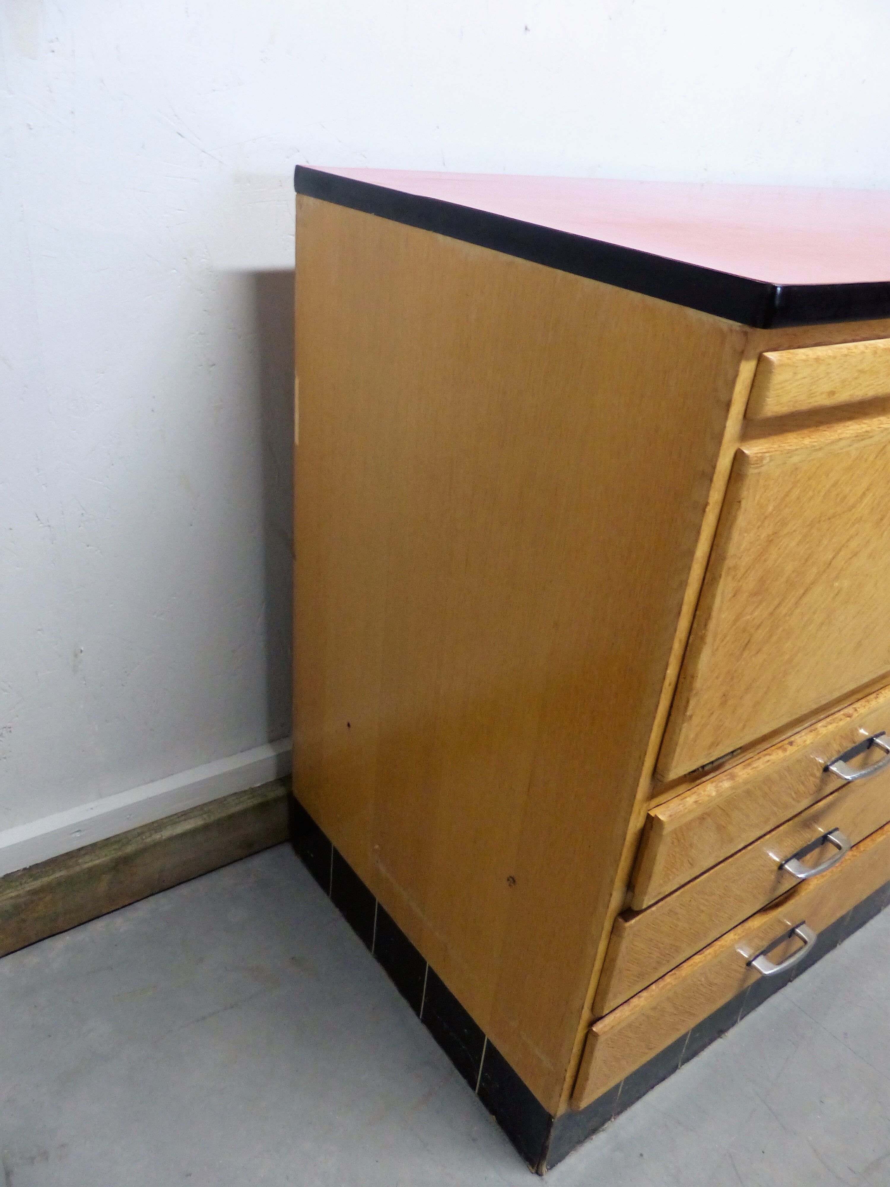 Meuble de cuisine bois & formica