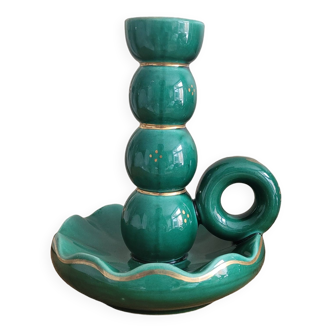 La Redoute x Selency ceramic candle holder 16 green