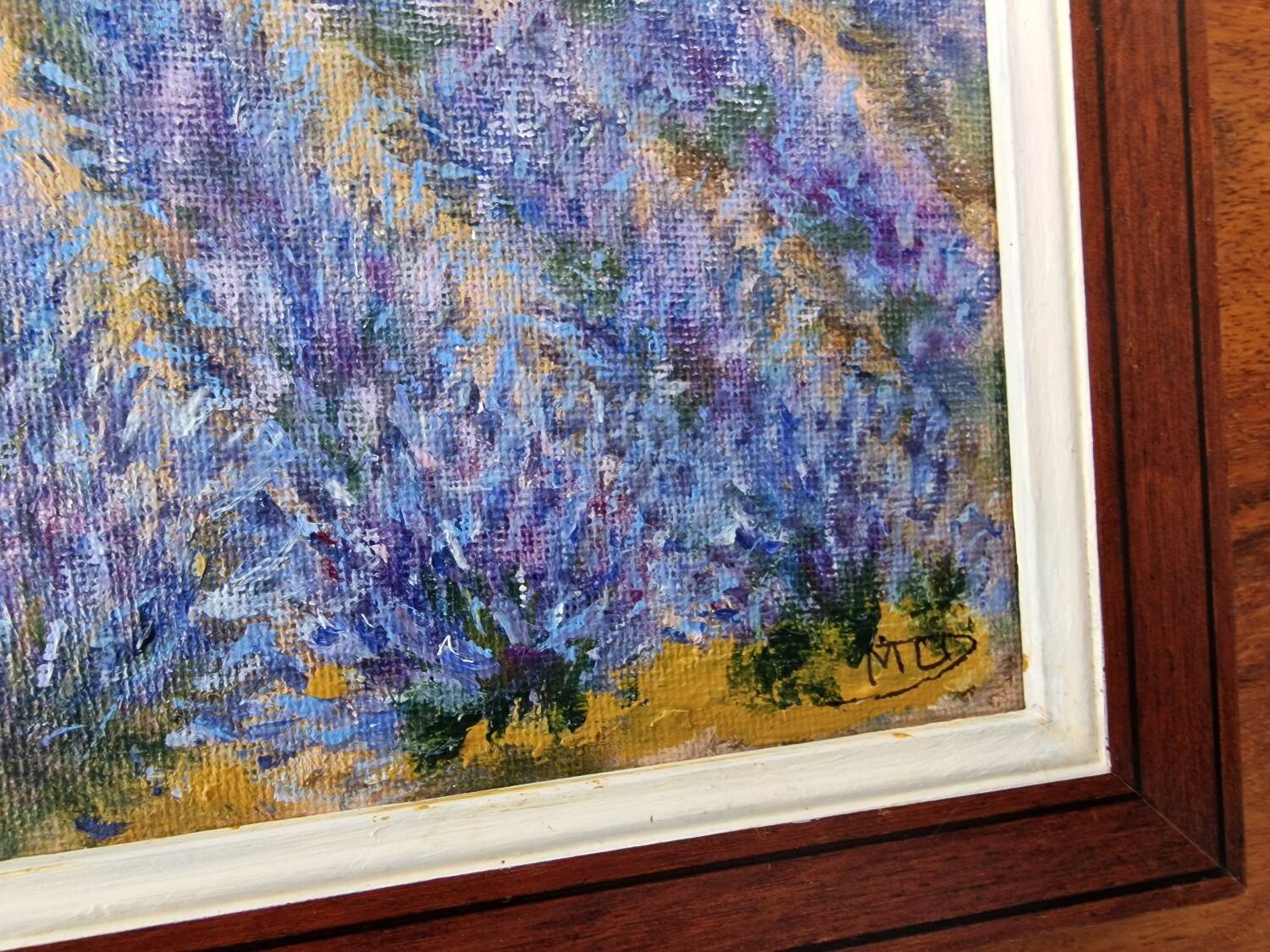 Provence oil painting
