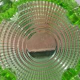 Glass compotier ouraline from portieux