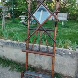 Porte manteau en bambou ancien vintage