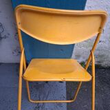 Two ikea folding chairs, niels gammelgaard