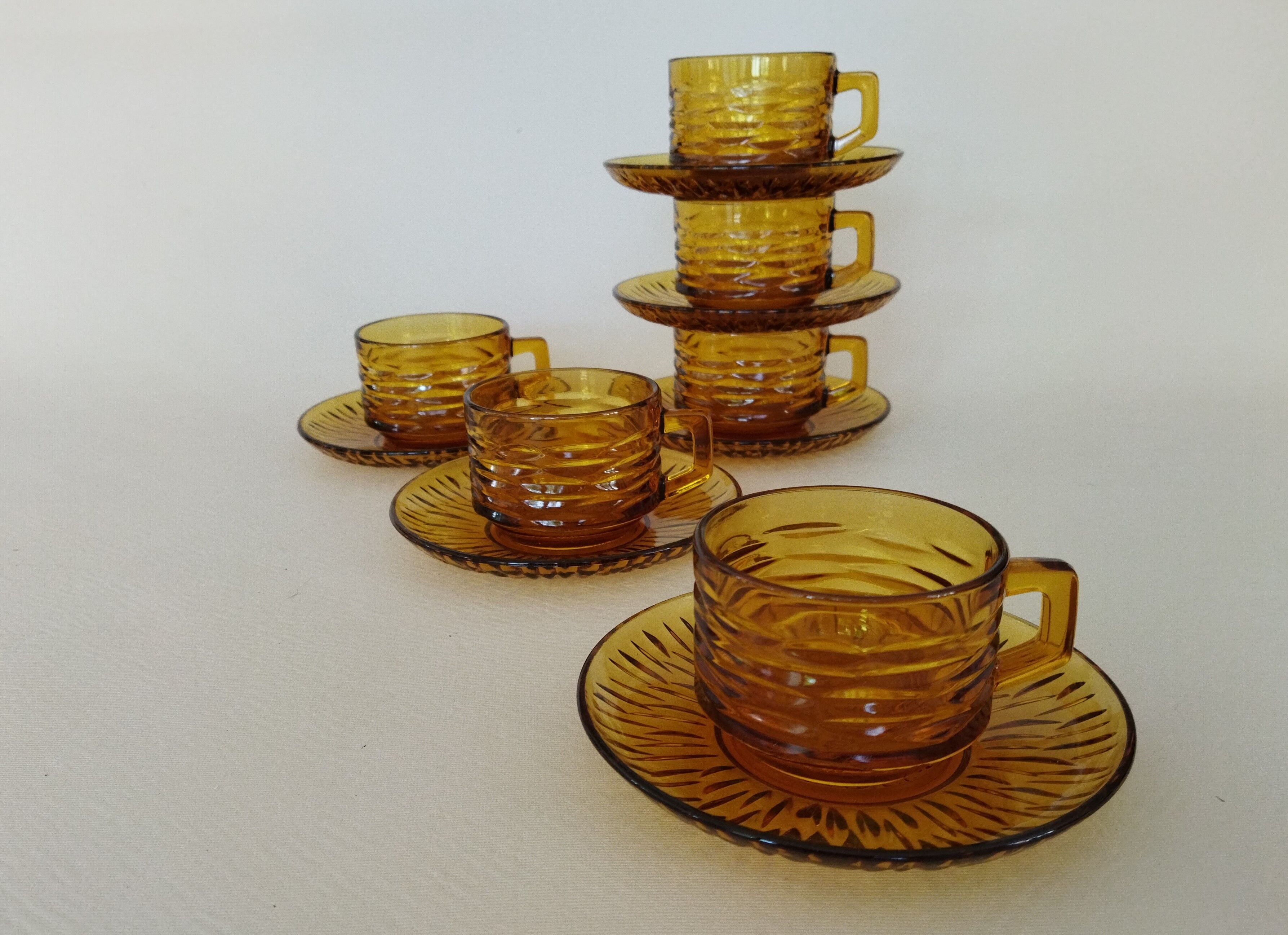 Coffee cups Vereco "Sunflower"