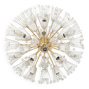 Lustre étoile en laiton