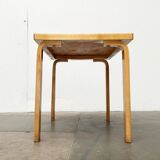 Mid-century red dining table or desk by Alvar Aalto for Artek, 1960s