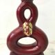 Candlestick ceramic art of bordeaux 1930