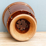 Glazed terracotta spoon