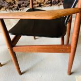 Pair of arne Vodder armchairs - fd-184