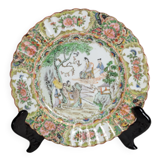 Chinese plate Canton porcelain