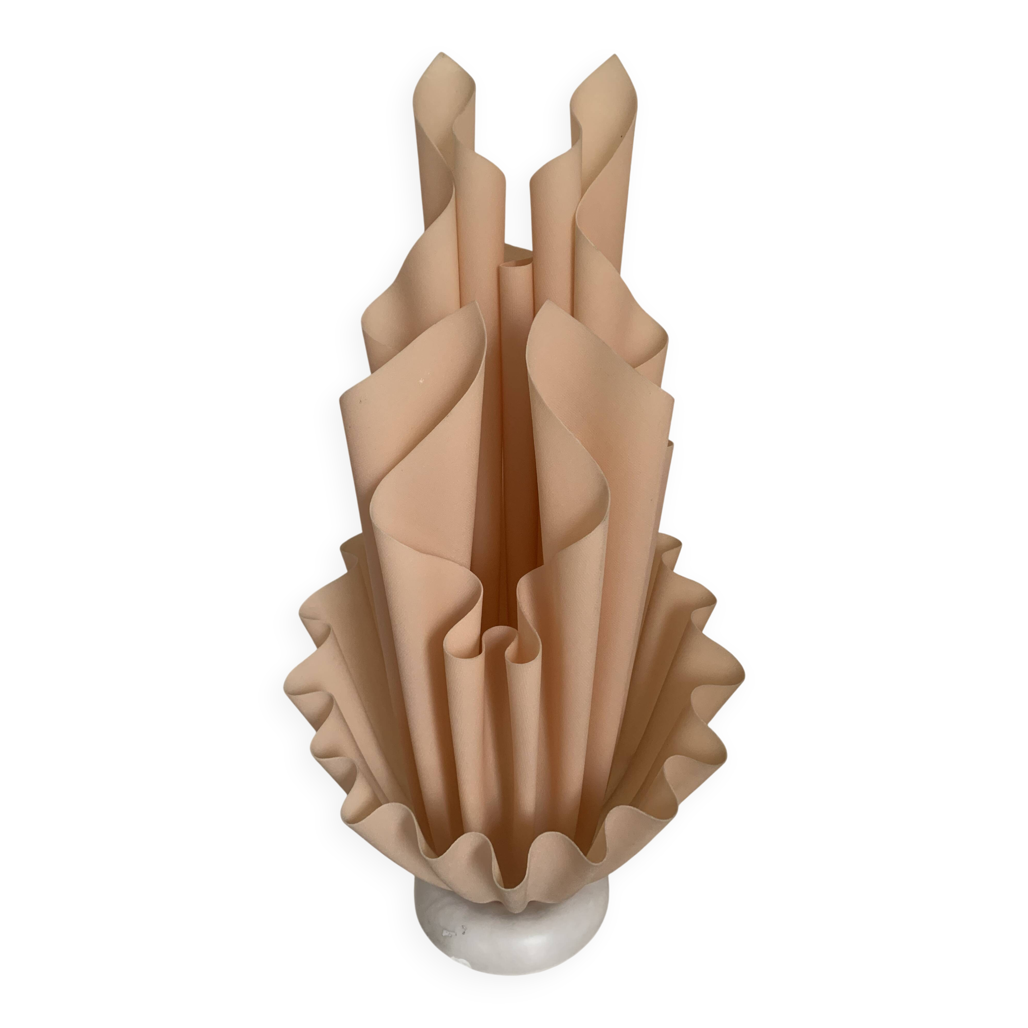 Lampe vintage 1970 Georgia Jacob modèle Corolle - 51 cm