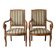 Pair of antique-style armchairs