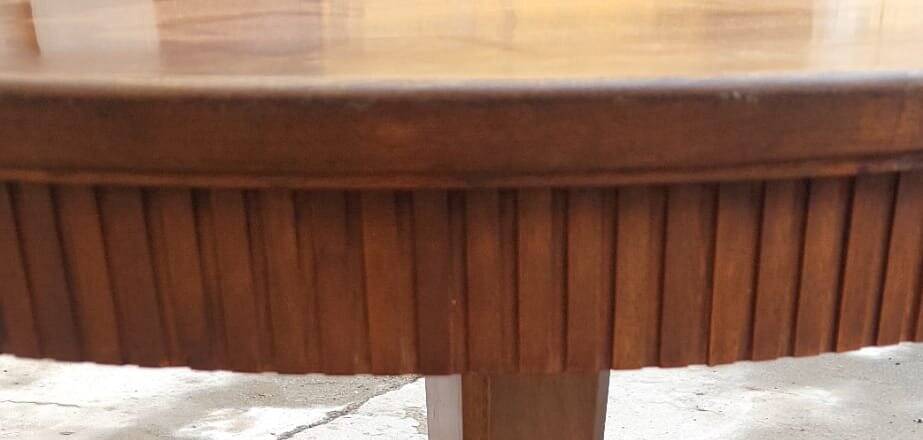 Large 50s design table, Italian made, 200 cm