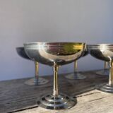 6 Rémy Letang stainless steel cups