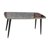 Table basse design années 1960