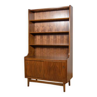 Mid-Century Walnut Shelf by Johannes Sorth for Bornholm, 1960s