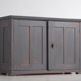 Small antique silver-grey cupboard (circa 1900) #29