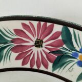 Antique HB Quimper plate – Portrait of a Breton – circa 1930