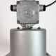Industrial Grey Hammer Paint Pendant Lamp from Elektrosvit, 1960s
