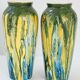 Pair of art deco vases