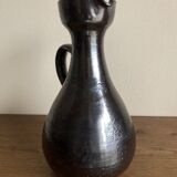 Robert Picault ceramics, black glazed earthenware, 1960