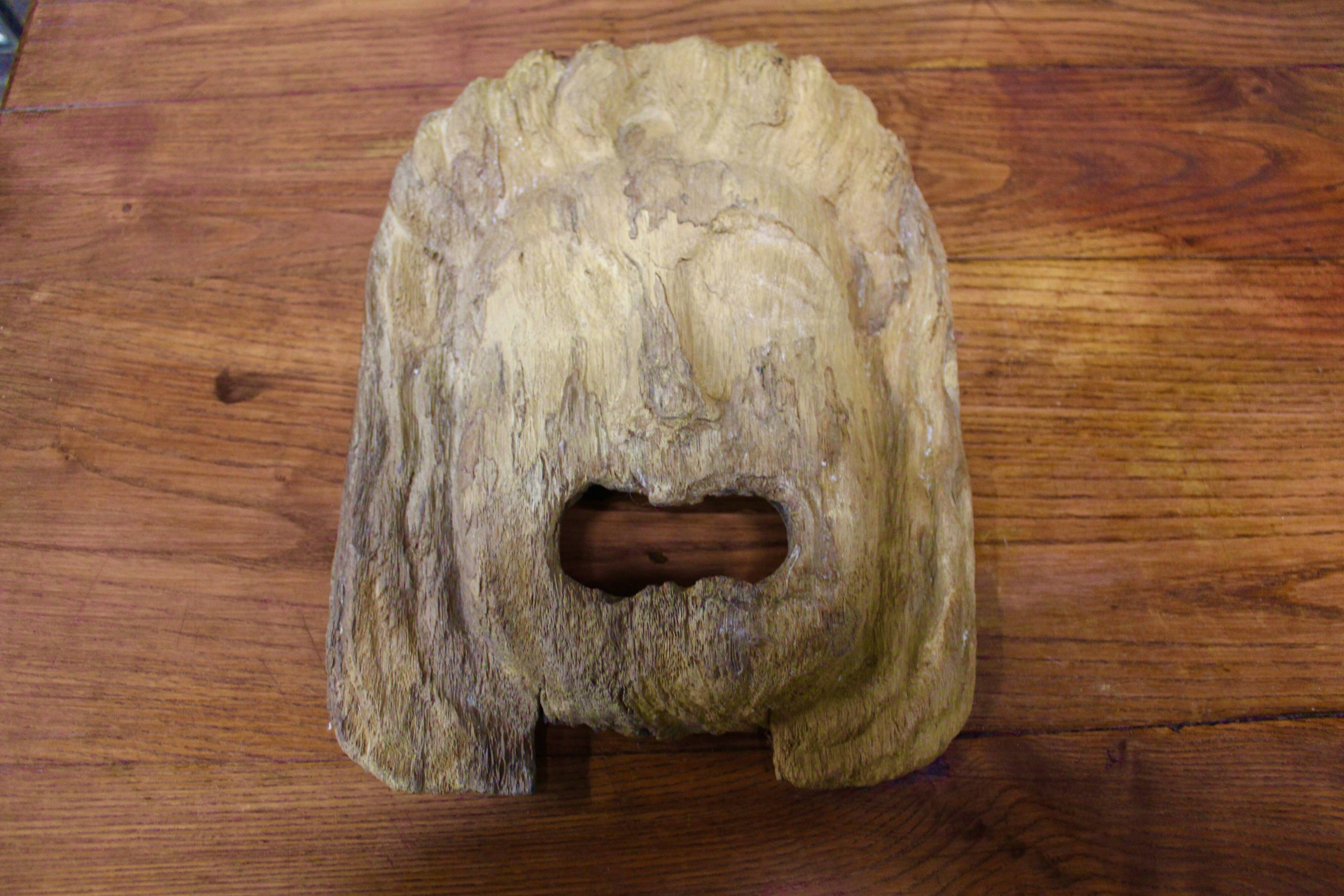Wooden mask