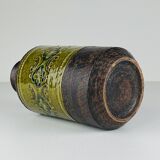 Vintage ceramic vase by Aldo Londi for Bitossi, Italy, 1970s.