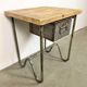 Vintage Industrial Worktable, 1960s