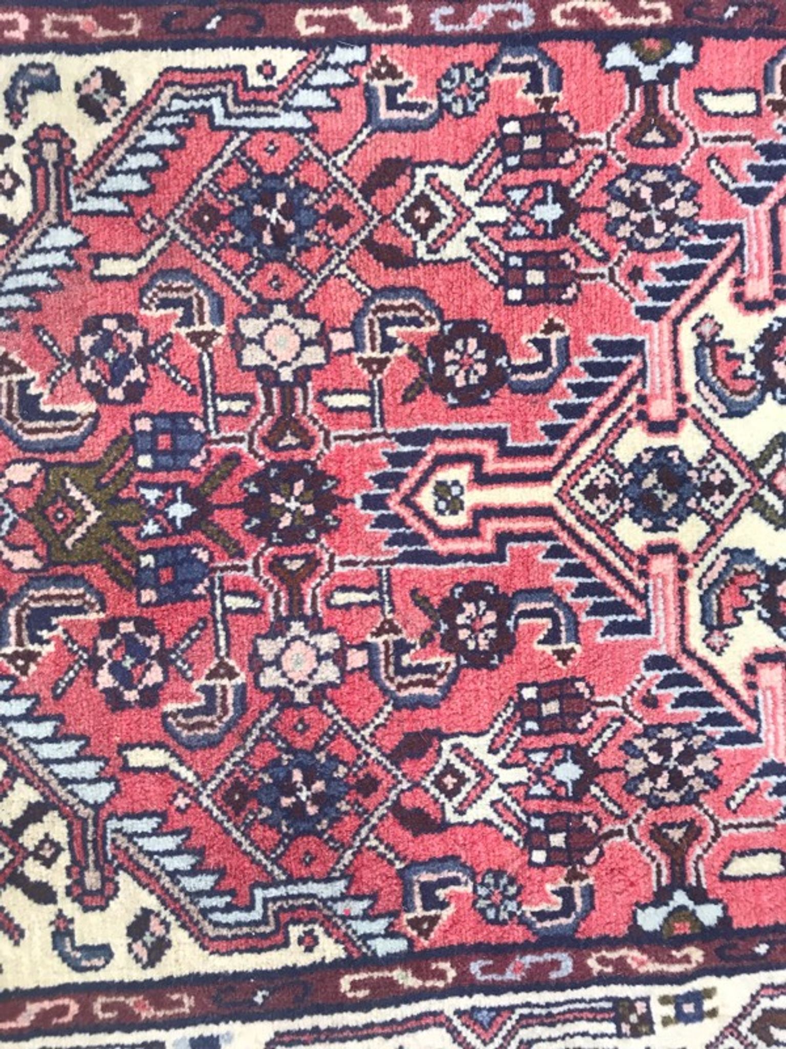 Handmade persian rug moussel 78x136 cm