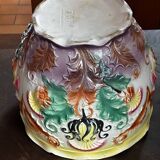 Earthenware cache-pot from the early 20th century.