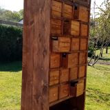 Furniture of haberdashery, window.