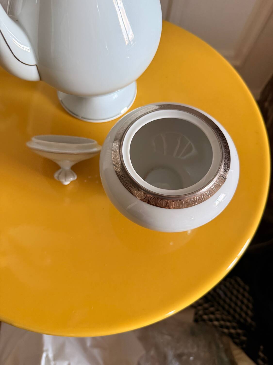 Service théière et sucrier Bernardaud