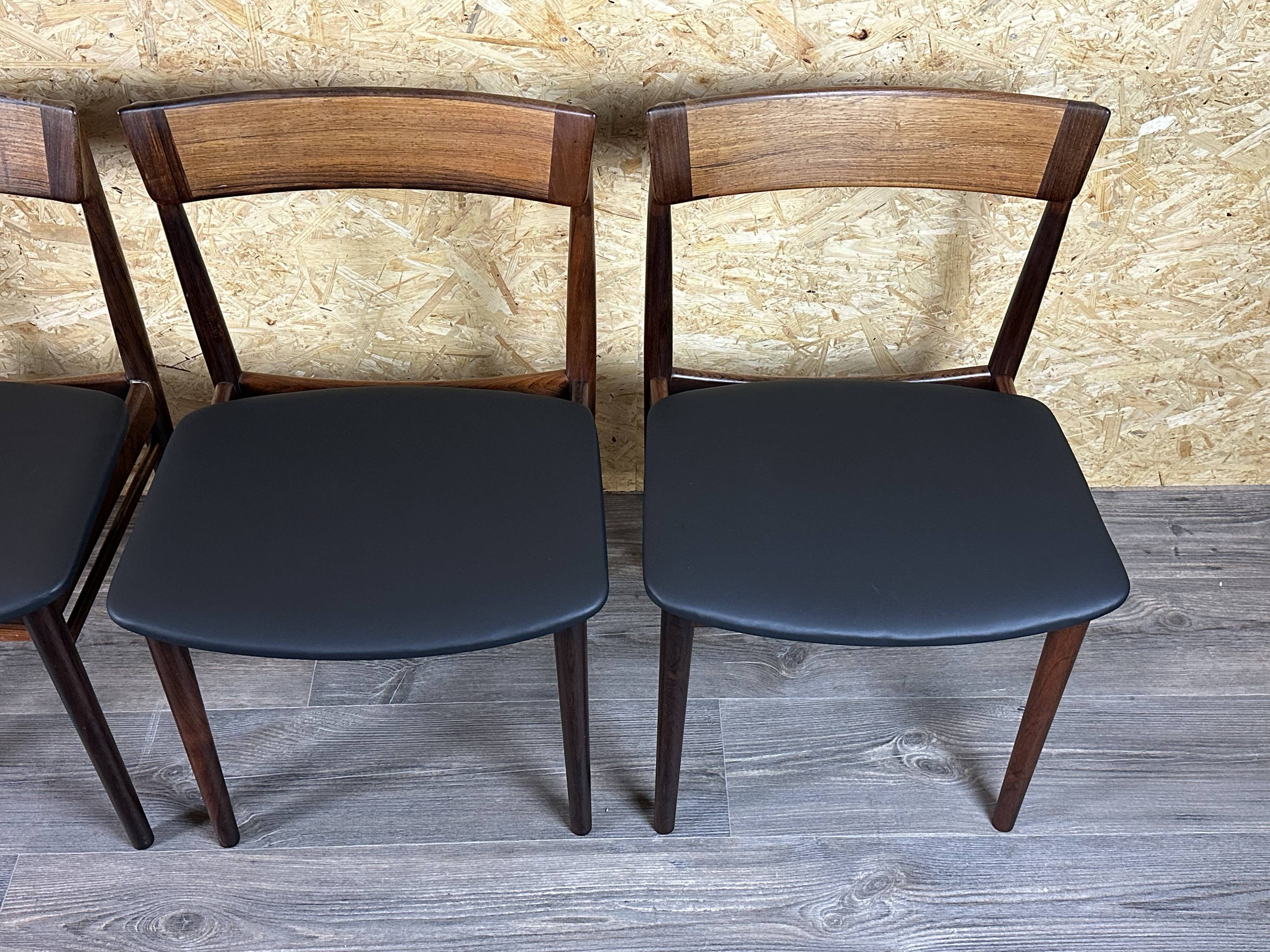 Set of 6 Henry Rosengren Hansen Model 39 Dining Chairs Rosewood
