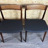 Set of 6 Henry Rosengren Hansen Model 39 Dining Chairs Rosewood