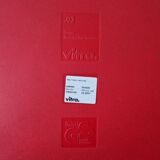 Set of 2 red .03 chairs by Maarten van Severen for Vitra, Switzerland 1998
