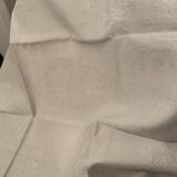 6 embroidered towels damask linen / silk