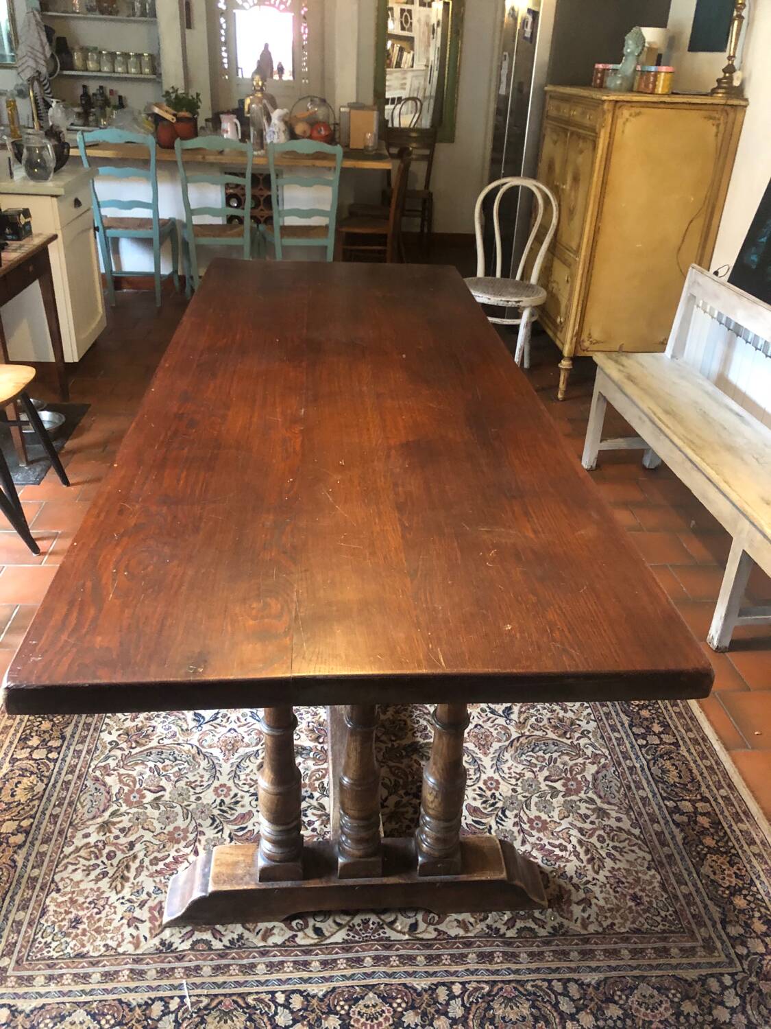 Oak monastery table