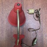 Bedside lamp with clip-on 50s